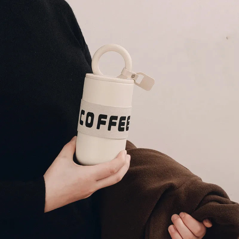 Compact Portable Stainless Steel Accompanying Cup Couples